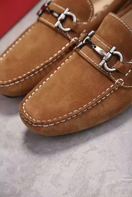 Salvatore Ferragamo Business Casual Men Shoes--028